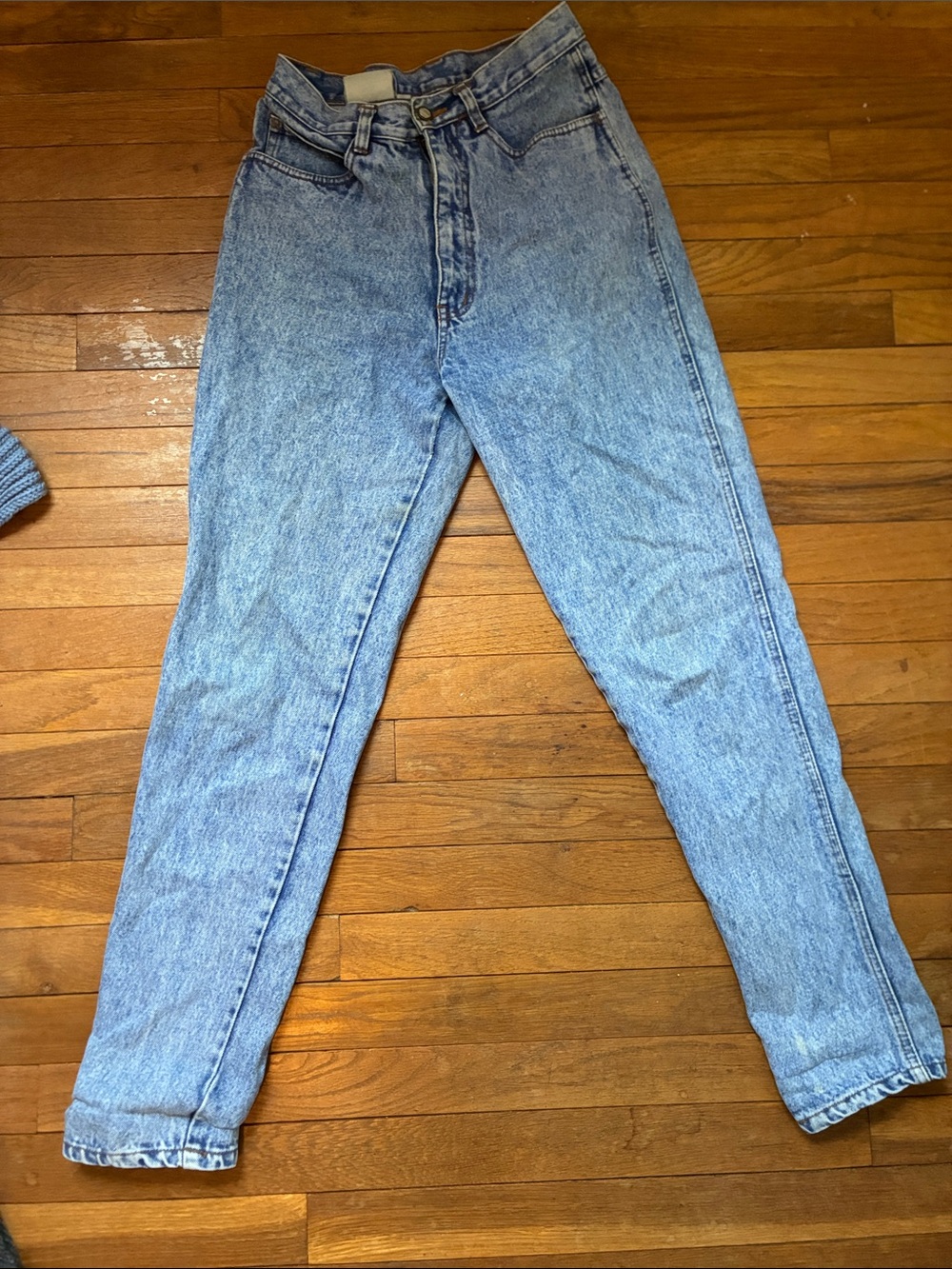 Rio High Waisted Acid Wash Jeans